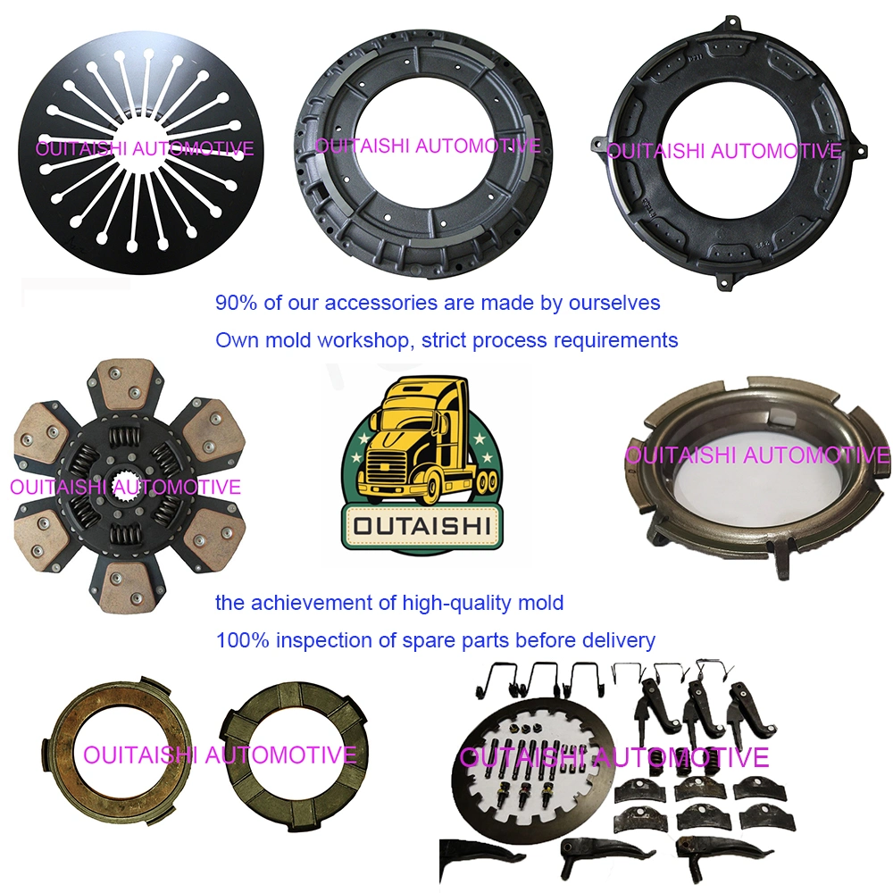 Truck Clutch Disc Clutch Plate 380mm Isc518 Hnc507 for Hino Mercedes Benz Actros Atego Man Volvo Renault Iveco Isuzu