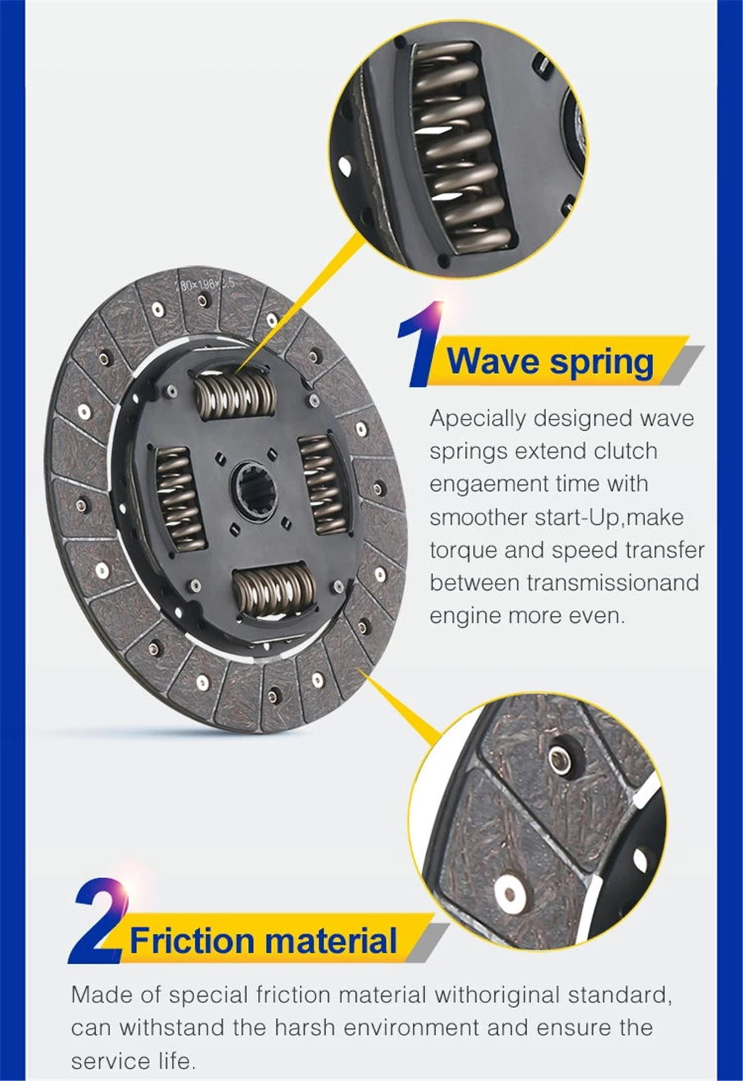 Truck Clutch Kits Factory (Clutch Cover Assy+Clutch Disc+Clutch Bearing) for Mercedes-Benz/Volvo/Man/Scania/Renault/Daf/Iveco/ Isuzu/ Mitsubishi/ Hino/Hyundai